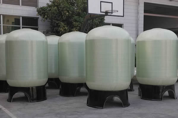 big size frp tank in natural color