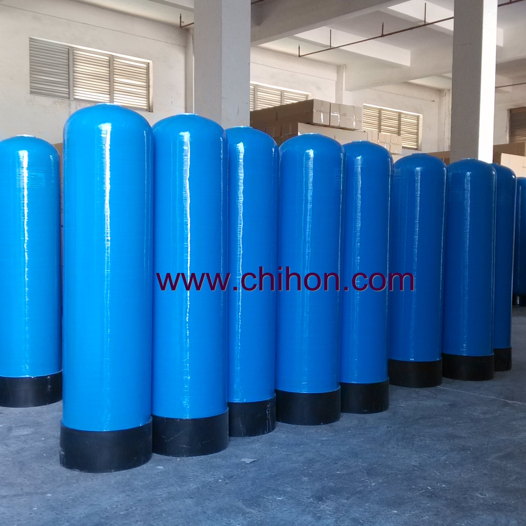 1354 frp pressure tank for water softener, filter treatment equipment